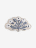 Blue floral bath mat 80x50cm, UK version