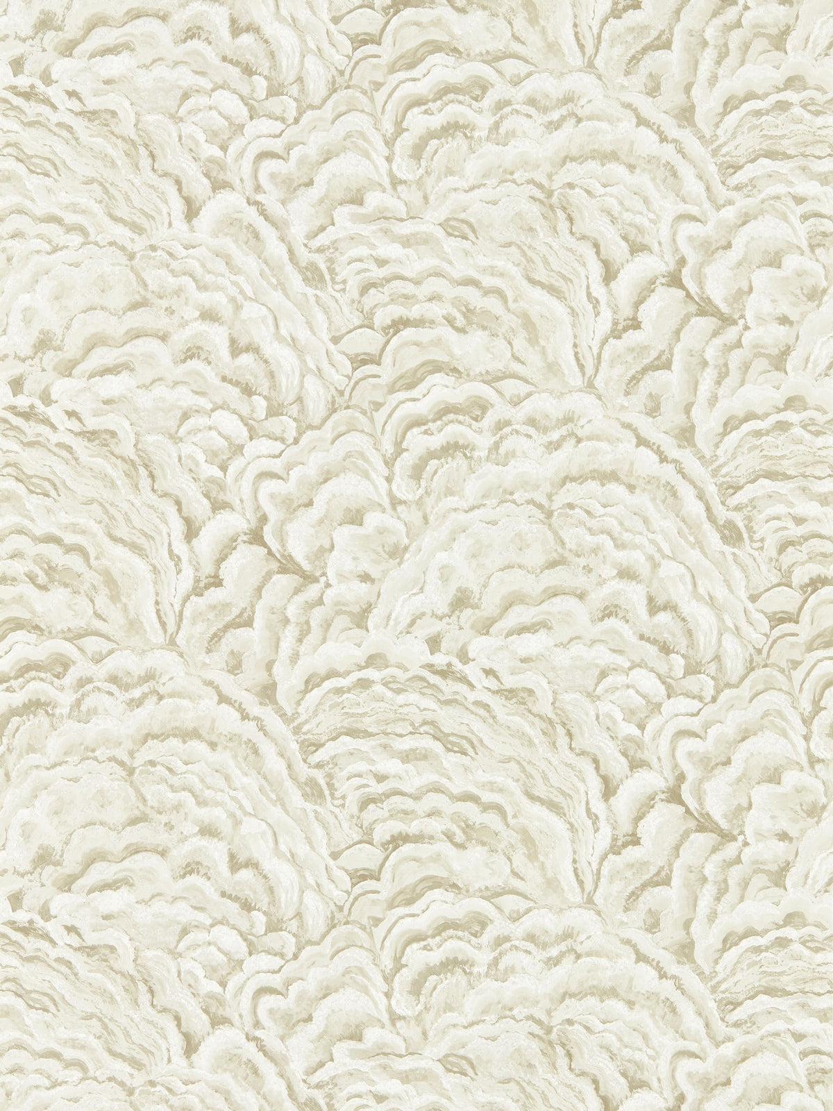 Clarke & Clarke wallpaper sample in champagne gold (British brand)