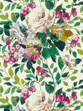 Clarke & Clarke Amethyst Bloom Exotica wallpaper sample A4 - British product
