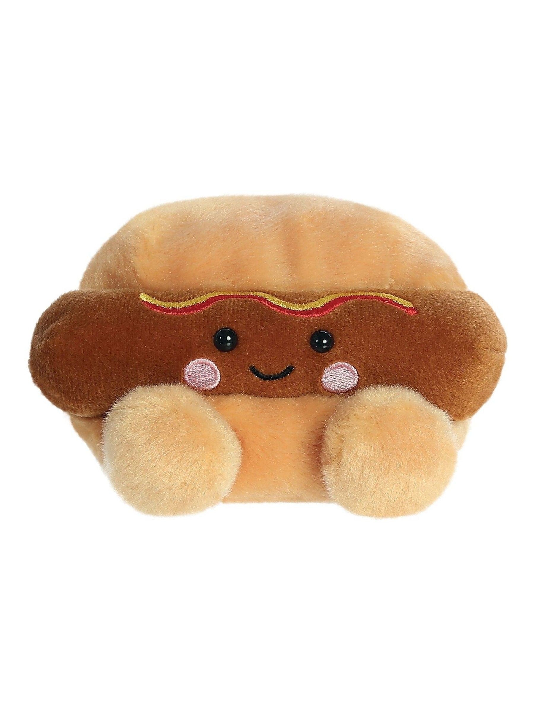 Aurora World Palm Pals Colson Hot Dog soft toy 5 inch, UK version