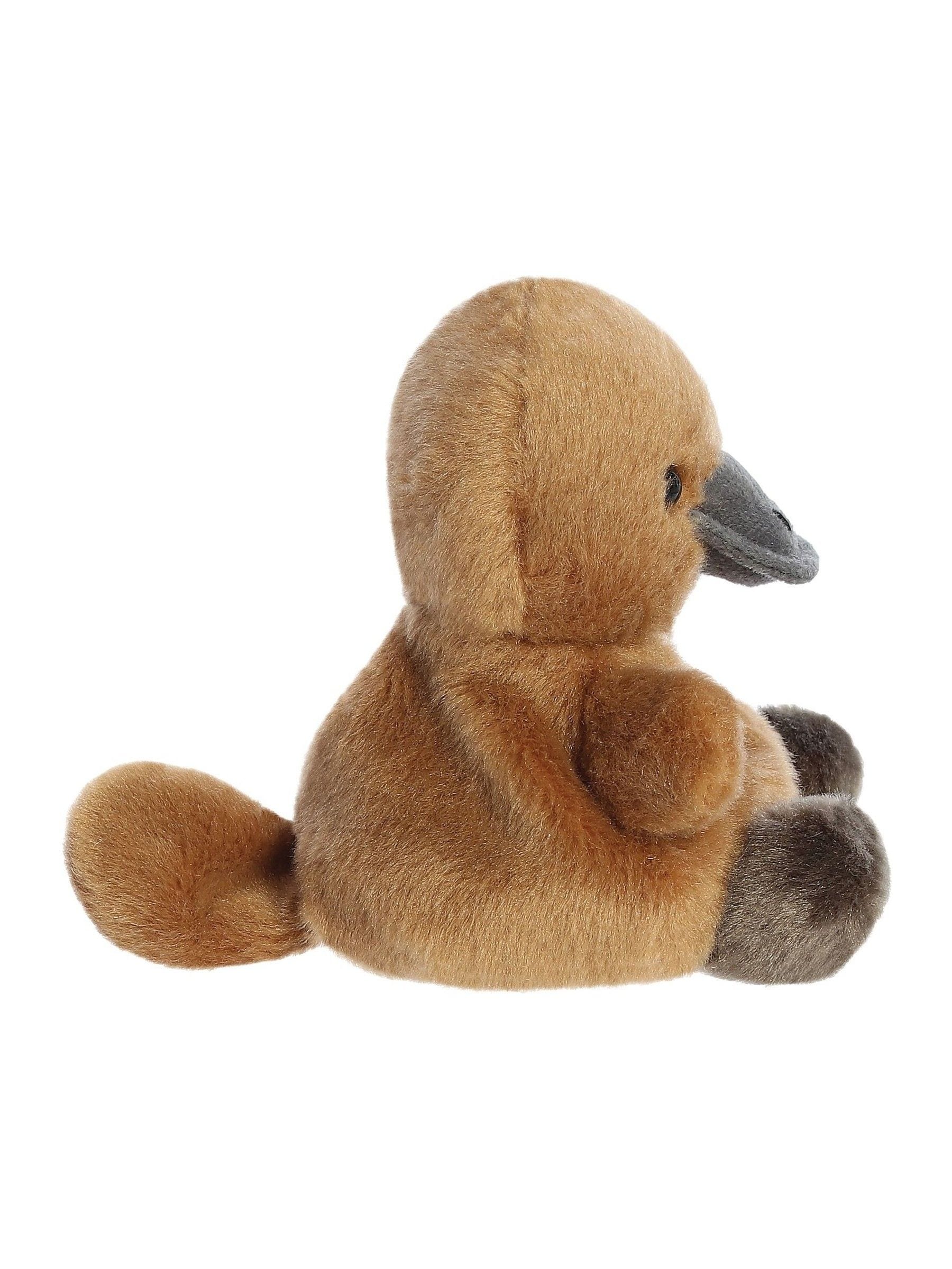 Aurora World Palm Pals Patty Platypus 5 inch soft toy, imported from the UK