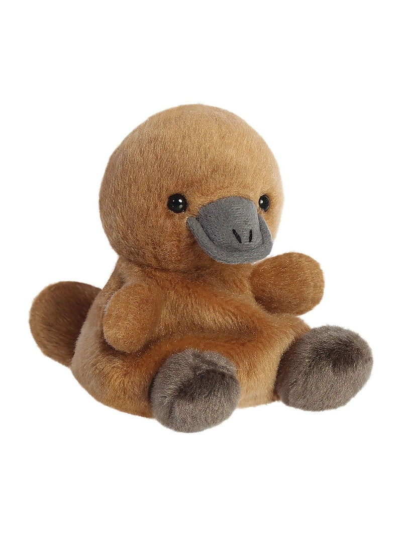 Aurora World Palm Pals Patty Platypus 5 inch soft toy, imported from the UK
