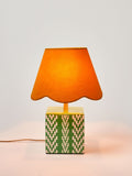 Oliver Bonas Green Tipu desk lamp 34cm (British brand)