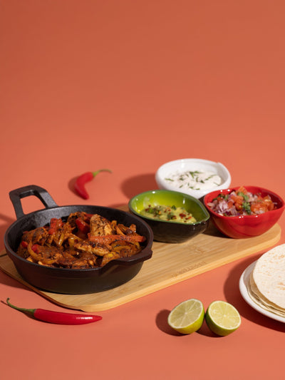 Next Typhoon Ultimate Mexicansk natt taco & fajita serveringsbrettsett - Kjøp online hos McGrocer