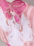 Pink Poodle Towel 100% cotton, UK version