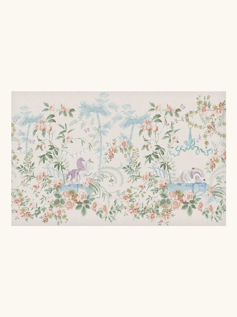Cath Kidston wallpaper sample Cream Colourful Life A4 - British product