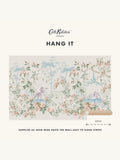 Cath Kidston wallpaper sample Cream Colourful Life A4 - British product