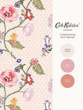 Cath Kidston Cream Catnip A4 wallpaper sample (British brand)