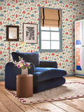 Cath Kidston Red Mushrooms A4 wallpaper sample - British product