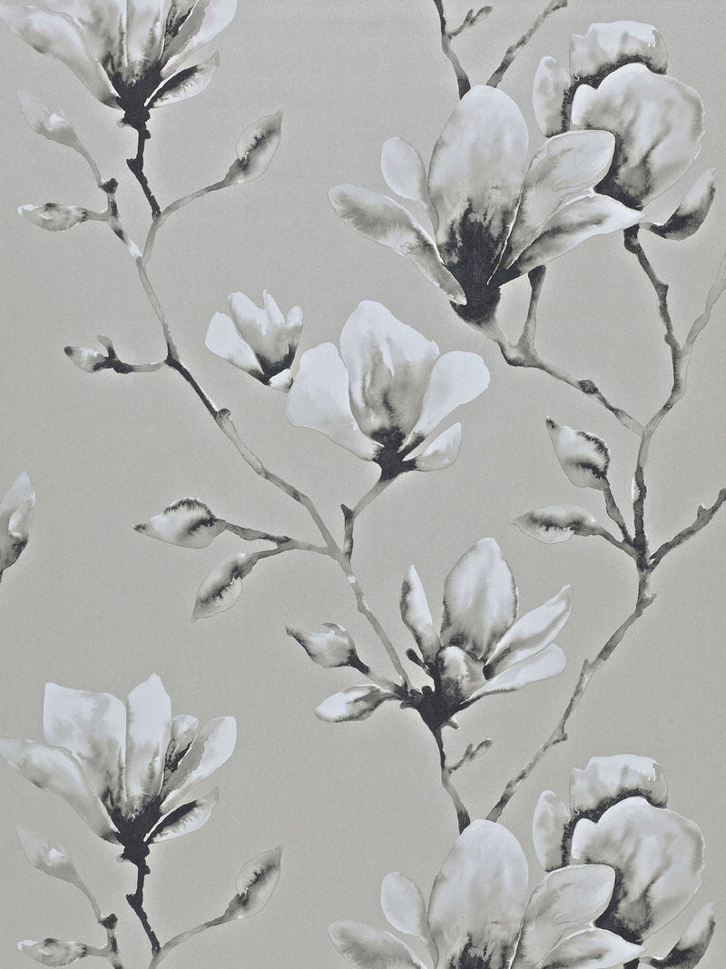 Harlequin Silver Lotus Idyllic A4 Wallpaper Sample