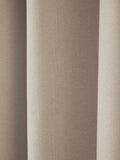 Light natural soft marl blackout thermal eyelet curtains, UK version