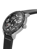 Police Ray black leather strap watch 51mm, imported from the UK