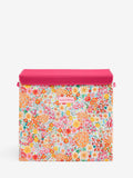 Lucy Tiffney pink campion laundry basket (British brand)