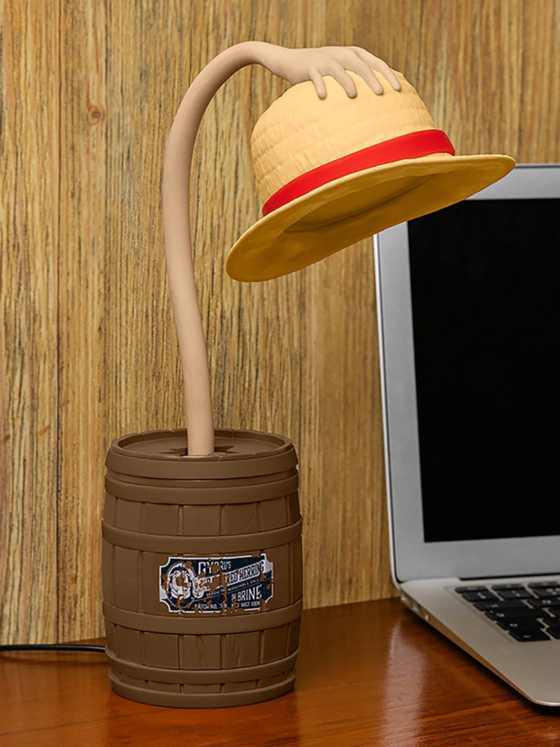 Paladone Luffy and barrel posable desk light, UK version