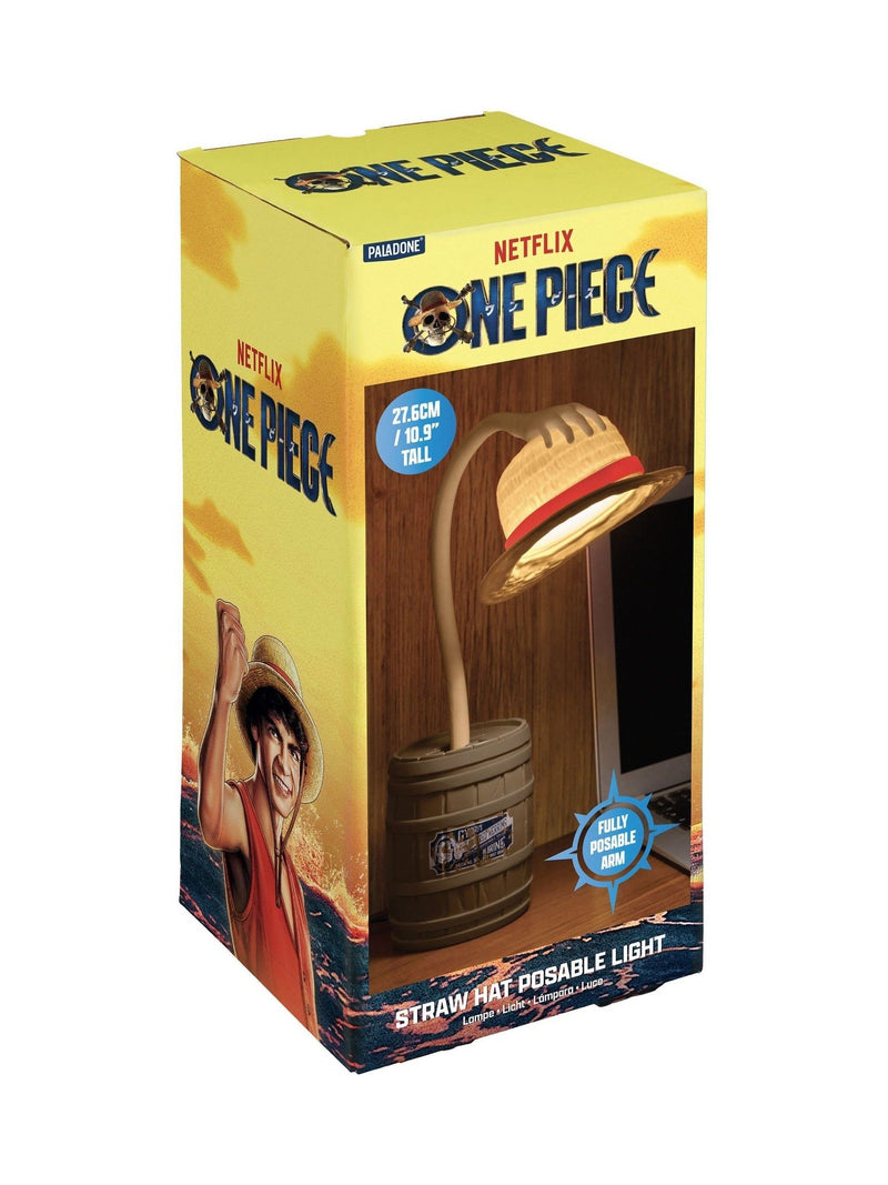 Paladone Luffy and barrel posable desk light, UK version