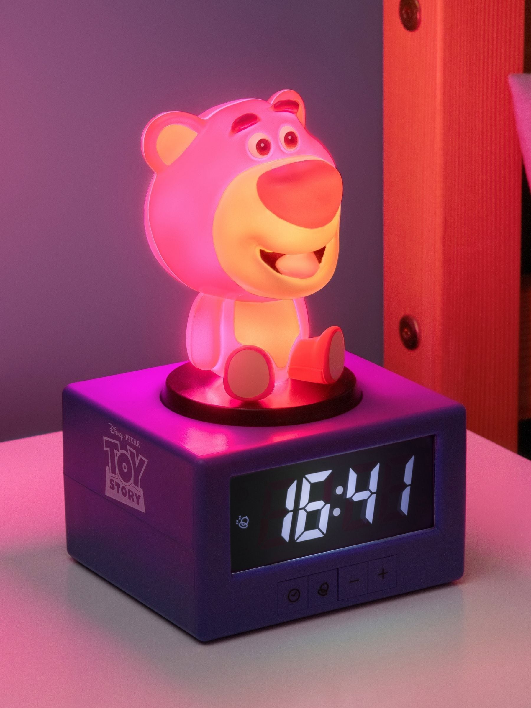 Toy Story Lotso light up alarm clock (British brand)