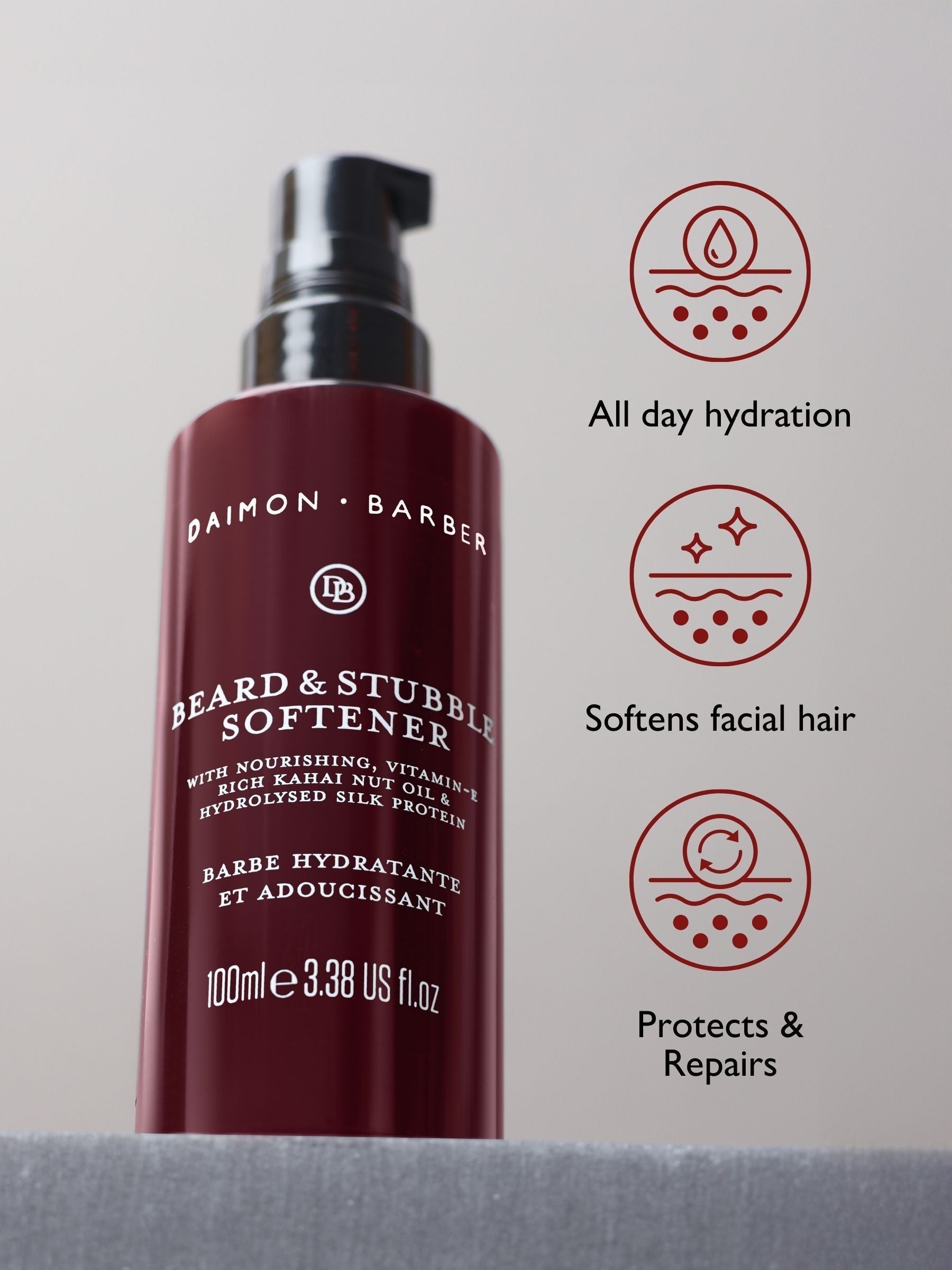 Daimon Barber stubble softener 100ml - British product