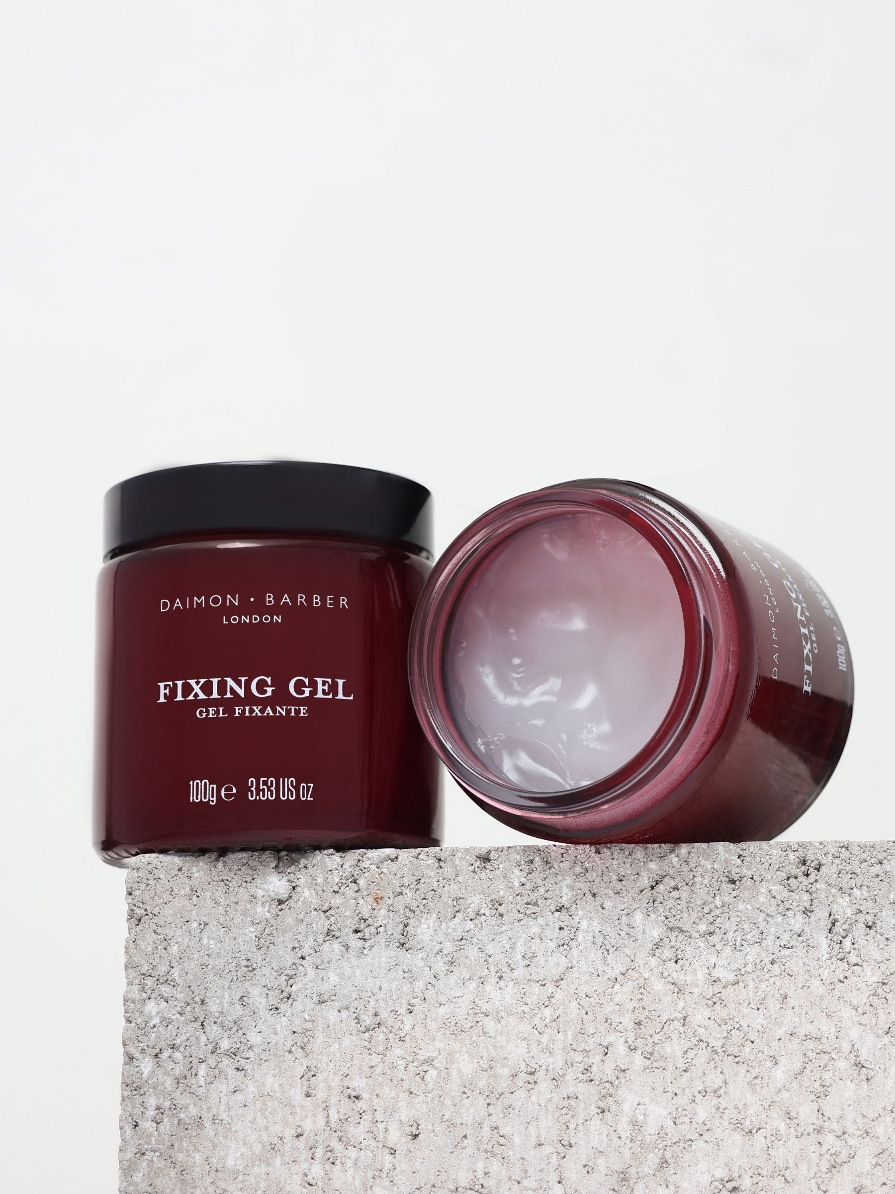 Daimon Barber Lightweight Fixing Gel 100g - British product