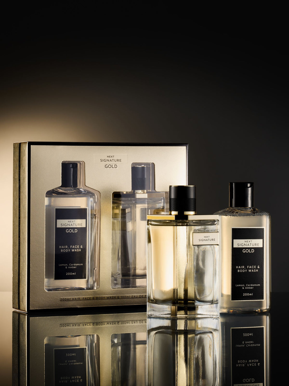 Signature Gold Eau De Parfum 100ml & Deodorant Gift Set