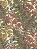 Hoopla Walls Warm Spice Wild Ferns wallpaper 10M - British product