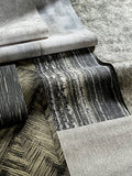 Clarke & Clarke Lavatus brushed block effect wallpaper roll (British brand)