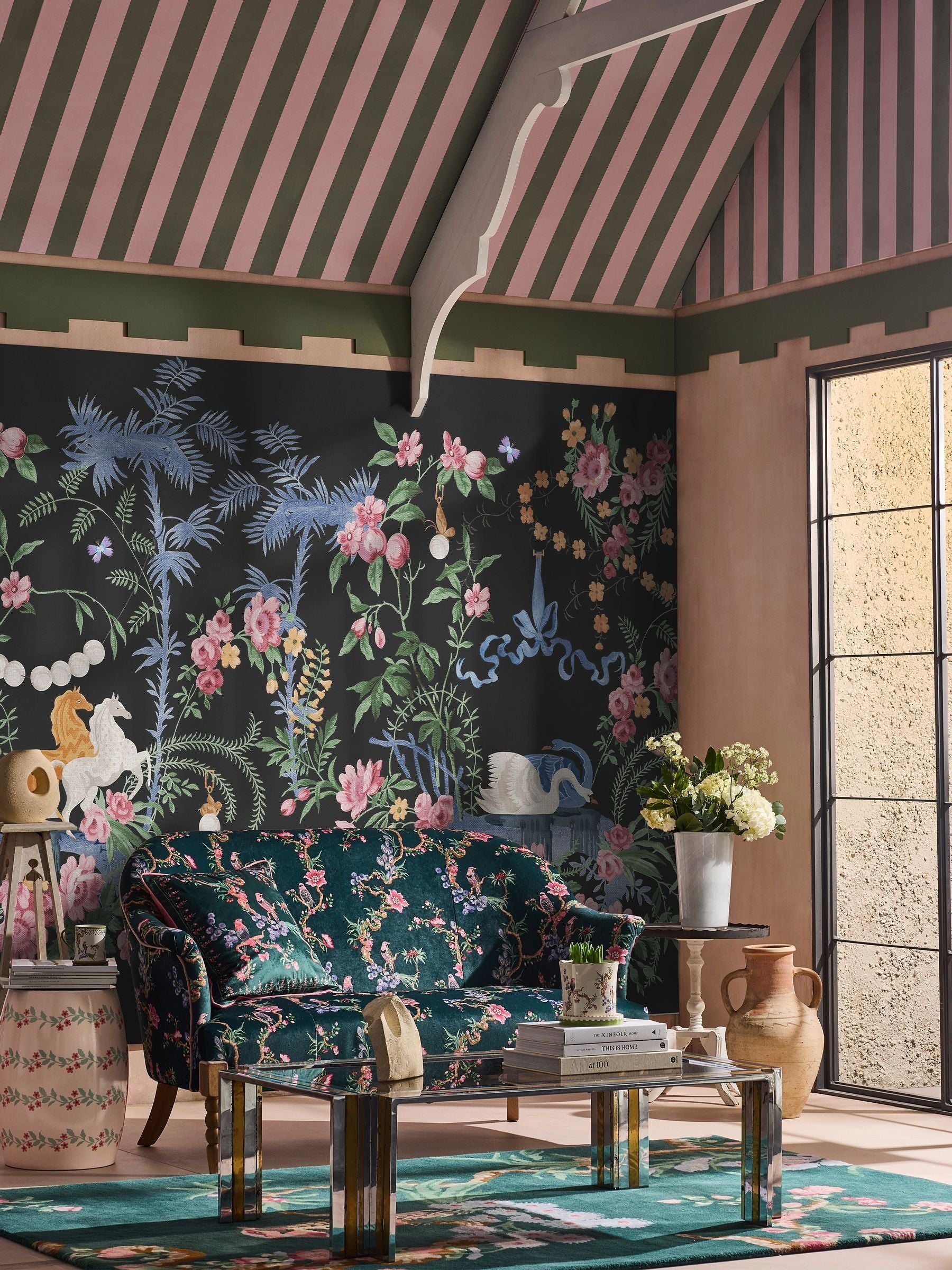 Cath Kidston Night Colourful Life Mural 4 x 2.5m