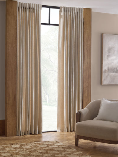 Next Natural N. Premium Collection 100% Linen Hidden Tab Top Lined Curtains- Buy online at McGrocer
