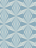 Hoopla Walls Blue Sunray Diamond A4 wallpaper sample - British product