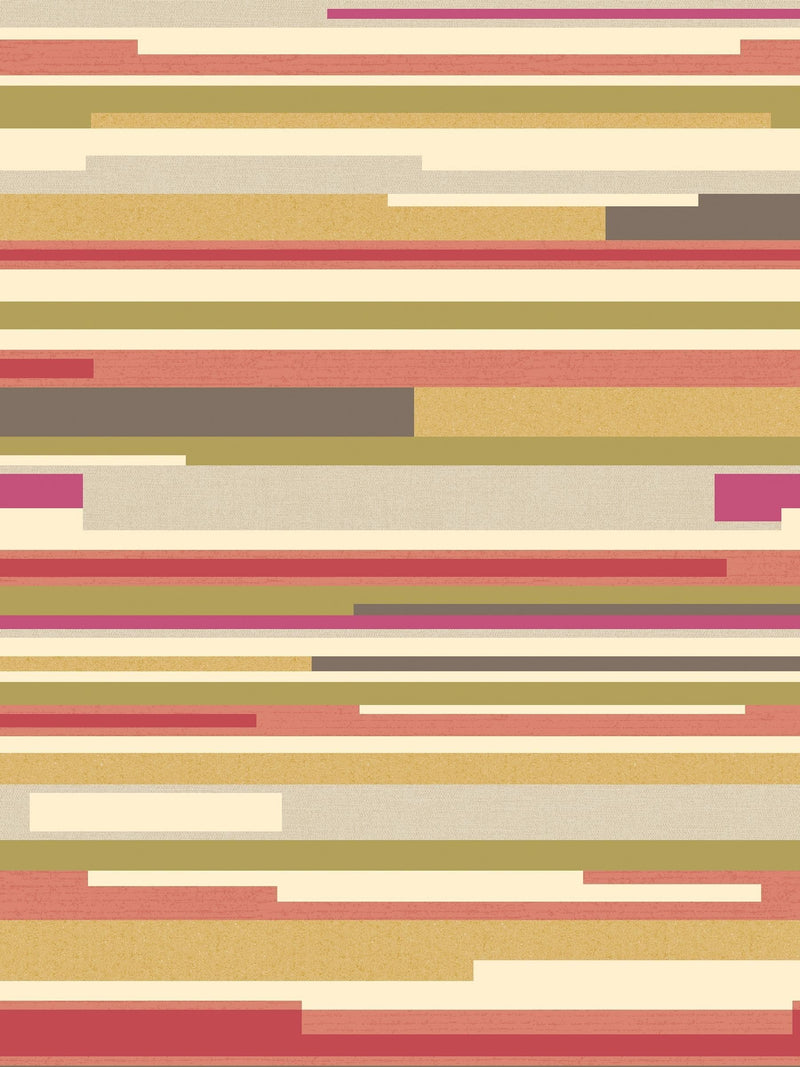 Hoopla Walls Mustard Yellow Building Blocks A4 Wallpaper Sample