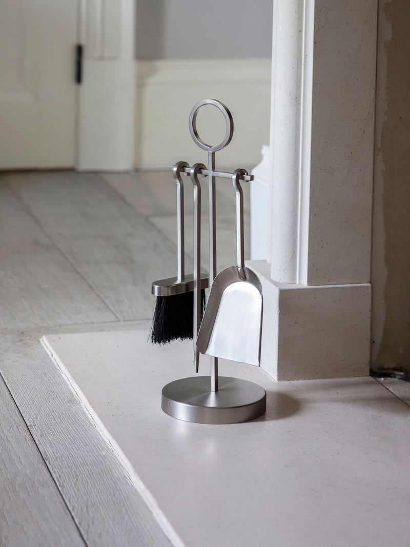 Garden Trading Silver Paxford Fireside Tool Set, UK version