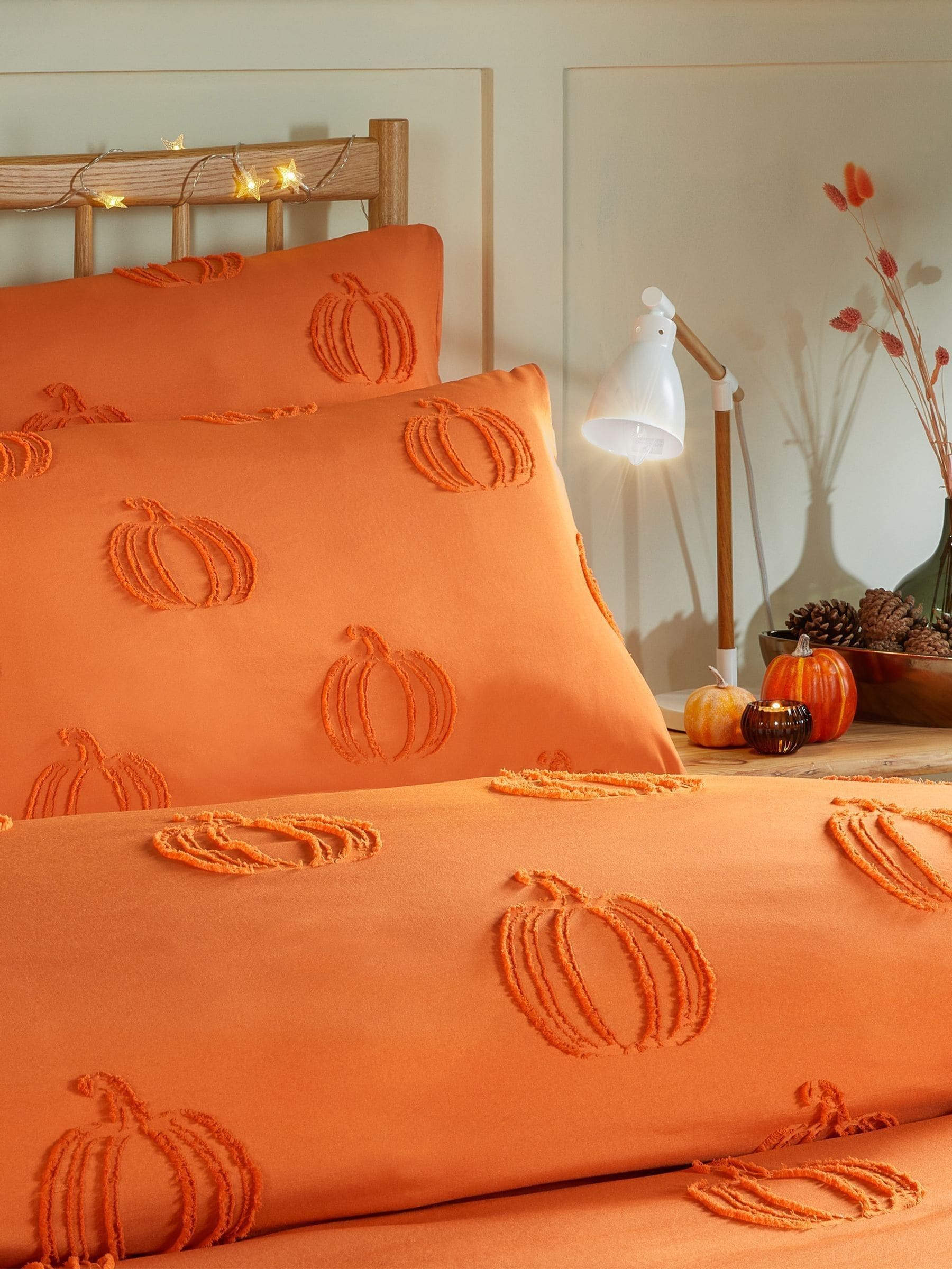 Duvet Day Multicolour Pumpkin Fields duvet cover set - British product