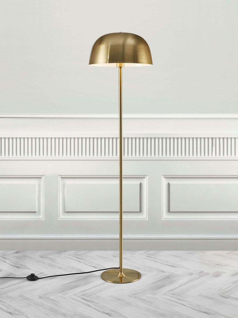 Nordlux Brass Cera floor lamp 148cm (British brand)