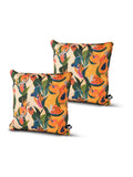 Extreme Lounging white outdoor fruit art cushion 2 pack (British brand)