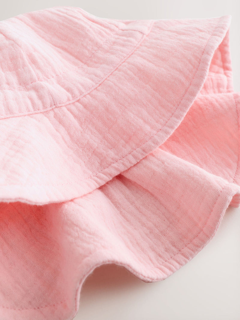 Light pink baby summer hat, imported from the UK