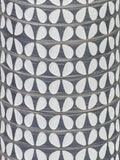 Showerdrape grey floral bathroom accessory set 4, imported from the UK