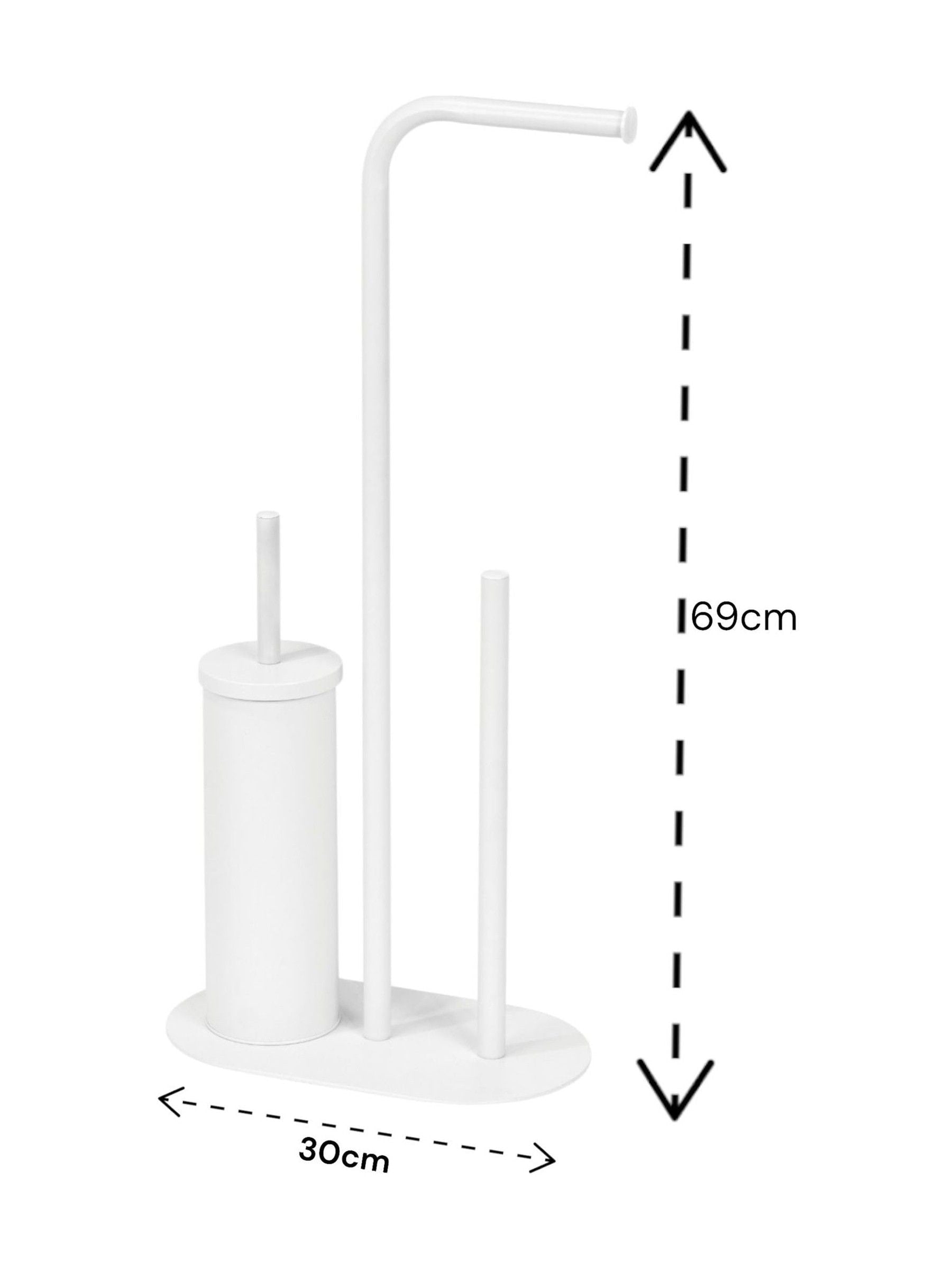 White Aspen toilet set size ONE (British brand)