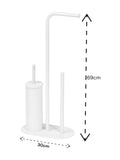 White Aspen toilet set size ONE (British brand)