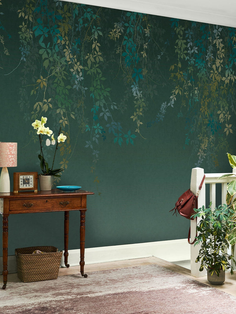 Clarissa Hulse Moss A4 Sample Virginia Creeper Mural