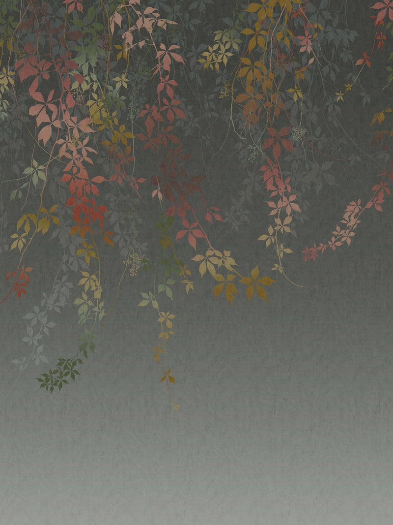 Clarissa Hulse Autumn A4 Sample Virginia Creeper Mural