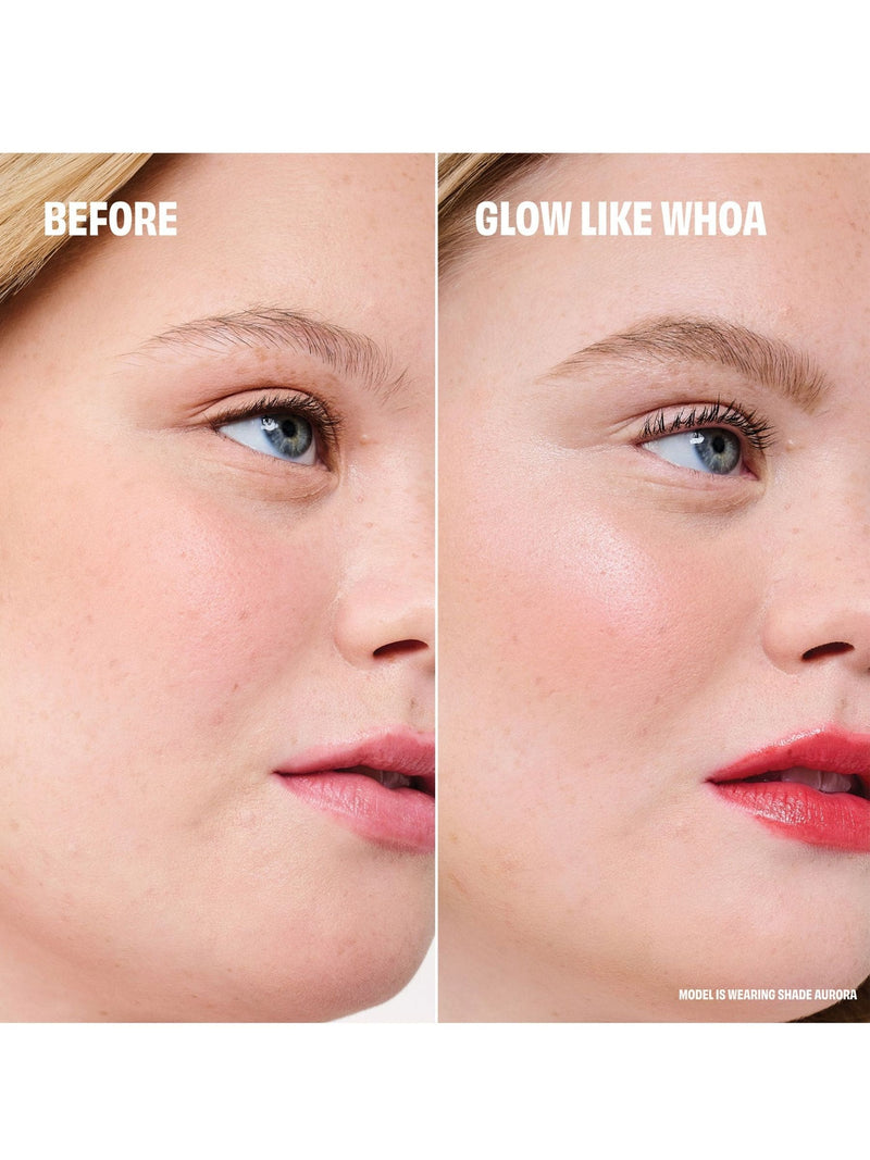 Benefit Glow-la-la powder highlighter (British brand)