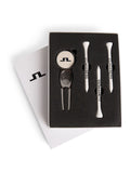 J.Lindeberg Black Helmer golf gift set - British product