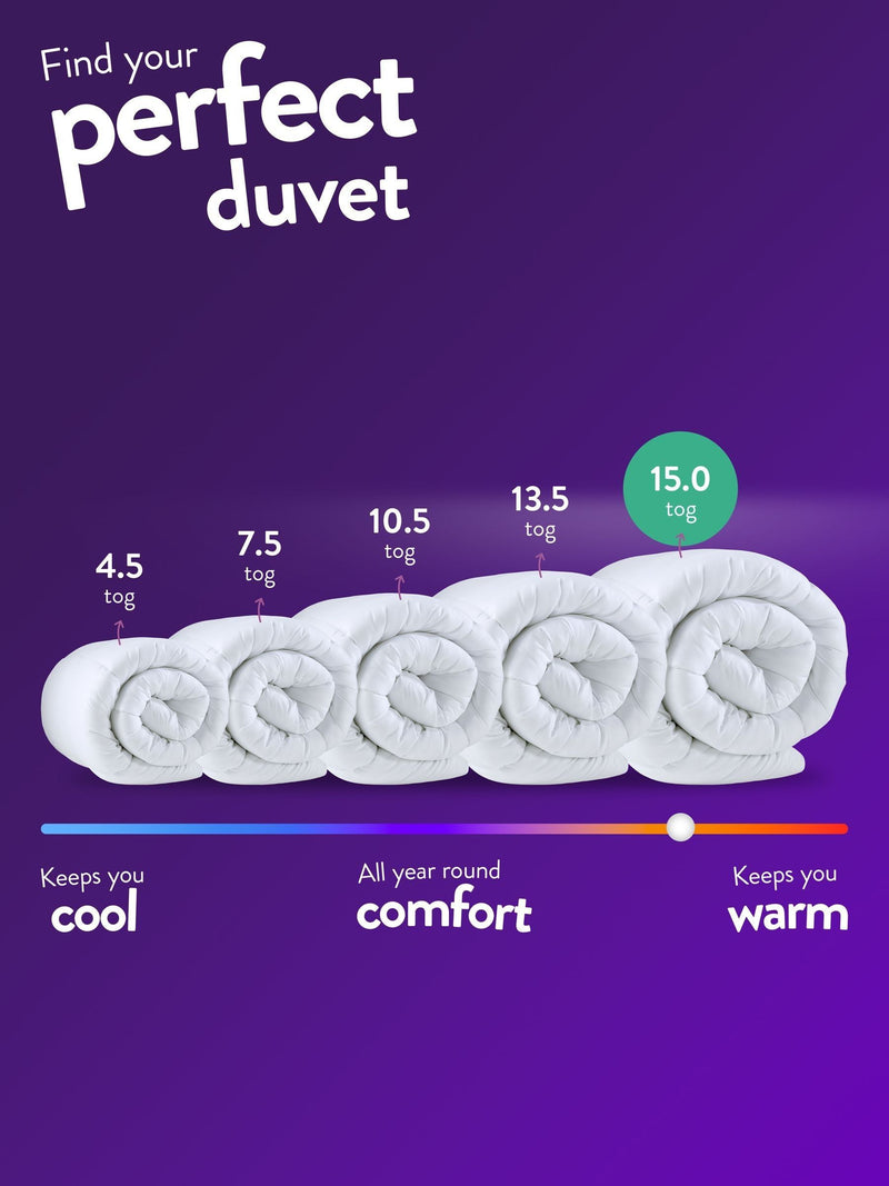 Slumberdown Cosy Nights 15 Tog Duvet (British brand)
