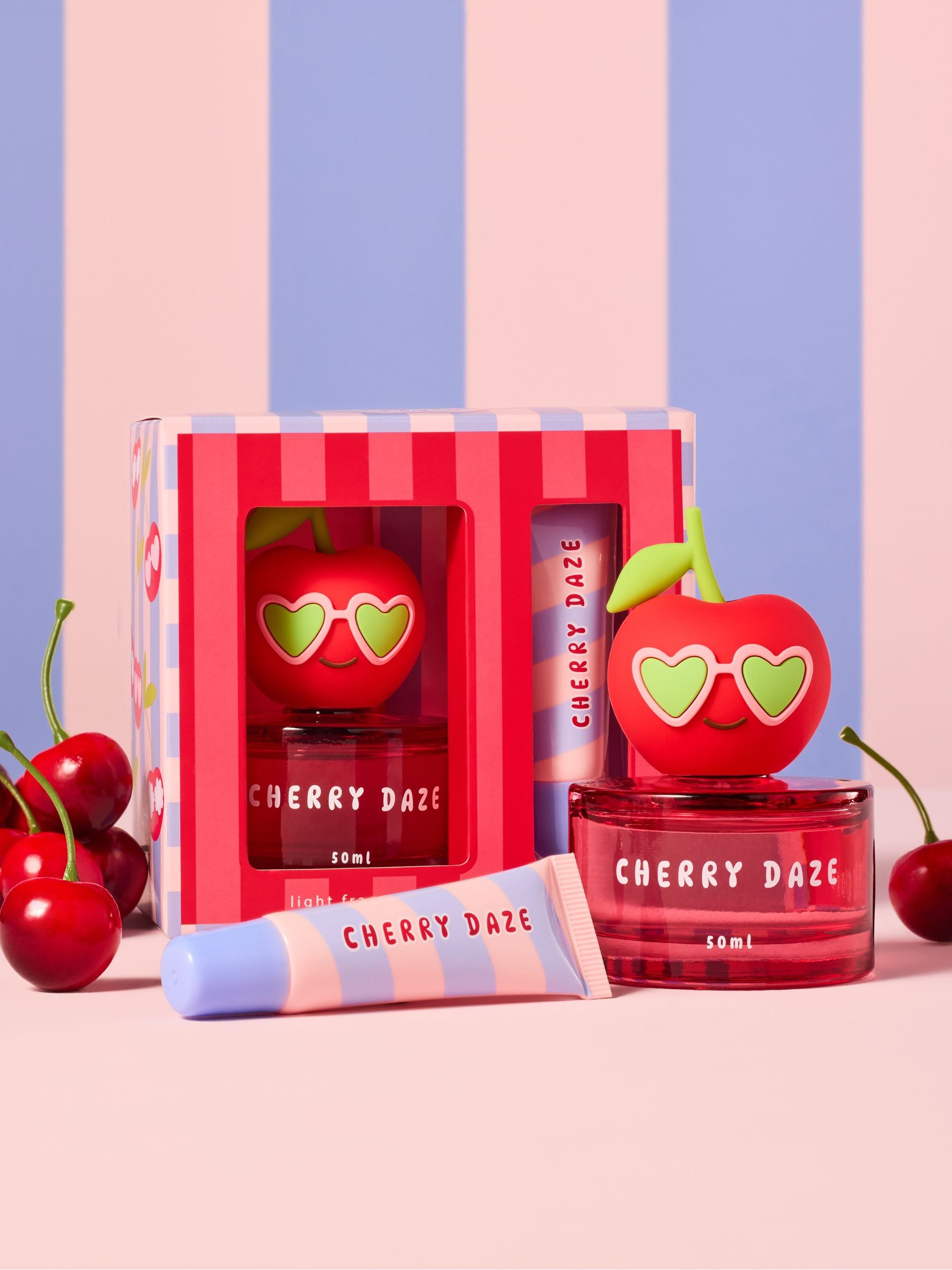 Fruity Fun fragrance set 50ml lip gloss, UK version