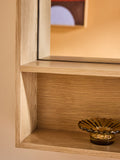 MADE.COM Oak Penn Mirror 70cm x 50cm - British product