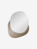 MADE.COM Brown Nysa mirror with layered glass, UK version