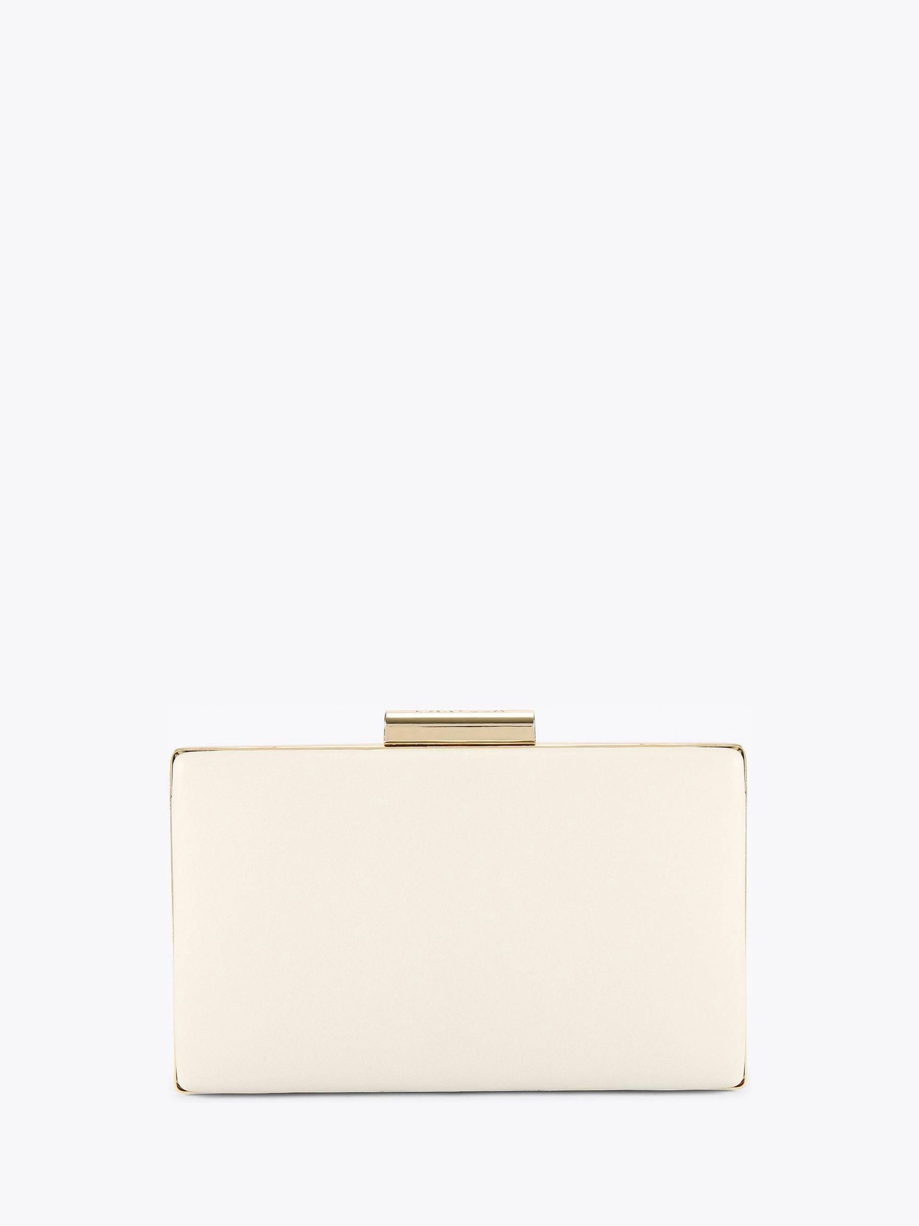 Carvela Cream Aintree Clutch Bag
