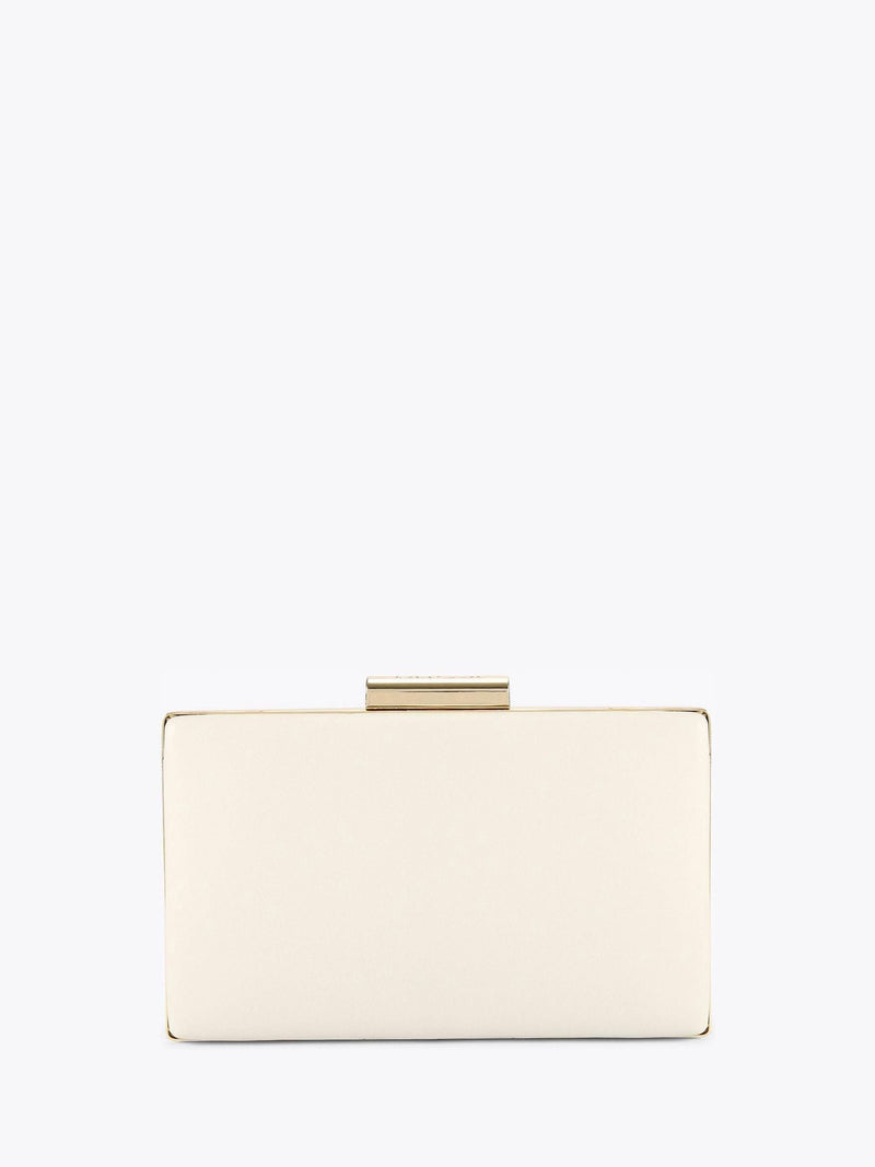Carvela Cream Aintree Clutch Bag