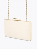 Carvela Cream Aintree Clutch Bag