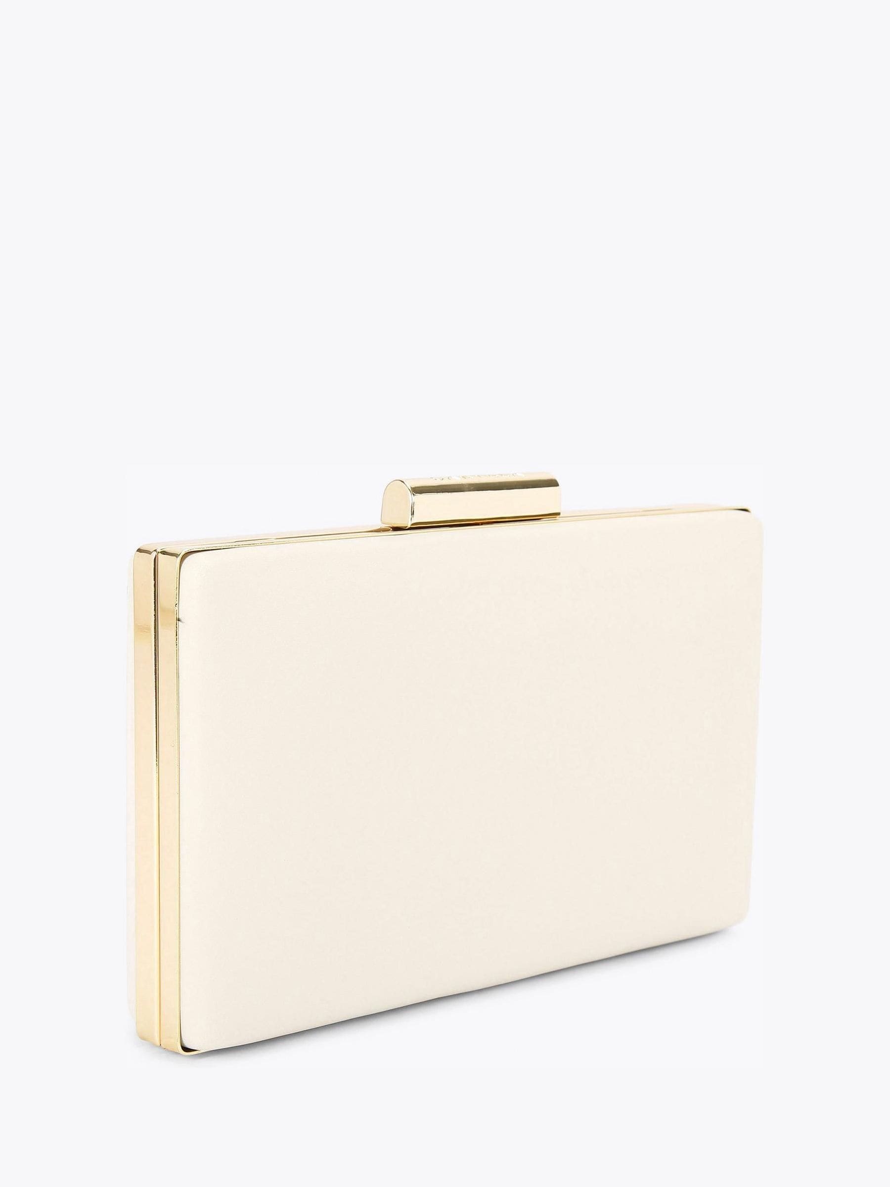 Carvela Cream Aintree Clutch Bag