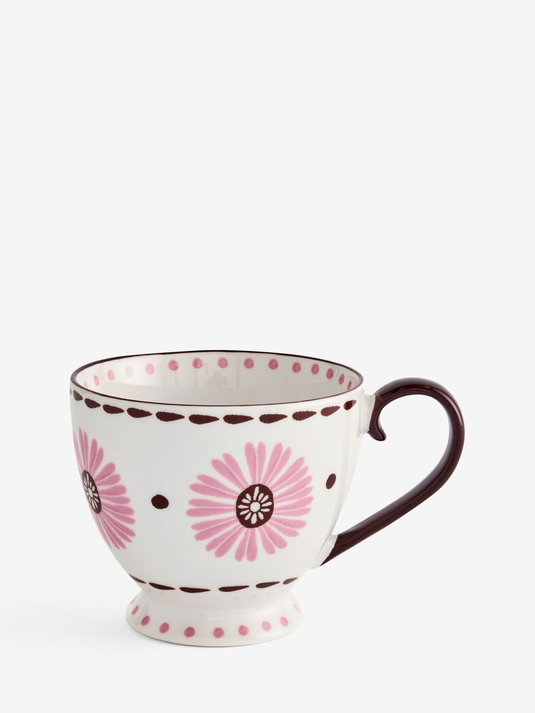 Nina Campbell pink primrose footed mug (British brand)
